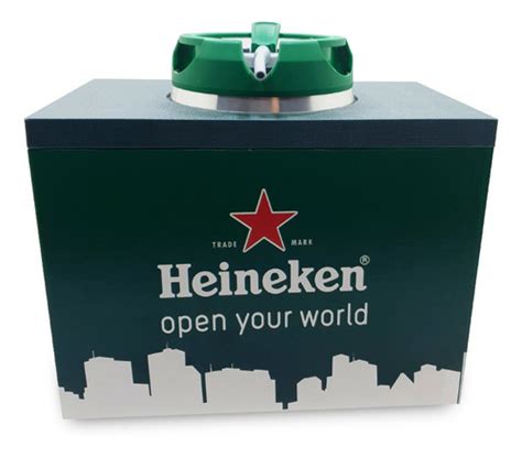 Caixa Termica Barril Chopp 5 Litros C alça Heineken Parcelamento