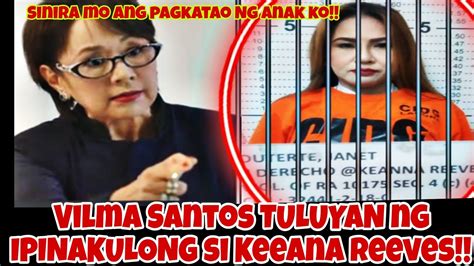 Vilma Santos Labis Ang Galit Kay Keeana Ipinakulong Omg Youtube