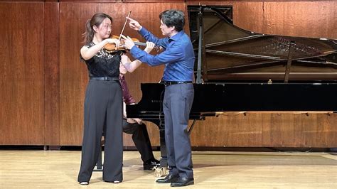 Master Class With Violinist Li Lin Starling DeLay 2023