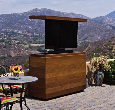 Outdoor TV Lift Cabinet » Rogue Engineer