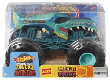 Hot Wheels Monster Trucks Veículo de Brinquedo Mega Wrex Escala