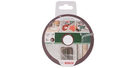 Delssats Med Fiberslipskivor F R Vinkelslipar Aluminiumoxid Bosch Diy