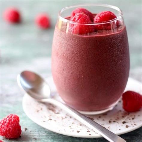 Chocolate Raspberry Smoothie Healthy Ideas Place