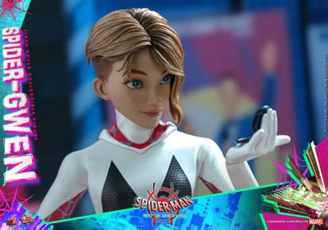 Hot Toys Spider Gwen Into The Spider Verse Spider Man Marvel Action Figure Itakon It