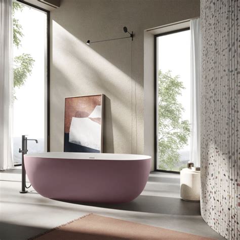 Baignoire Ovale Ellisse Ideagroup Poser Pour Habitat