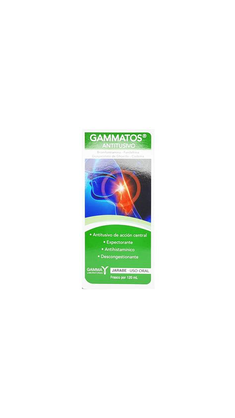 Gammatos Antitusivo Jarabe Frasco 120ml Apomedix