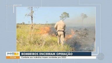 MSTV 1ª Edição Campo Grande Bombeiros encerram operação Pantanal de