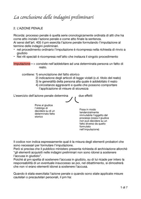 La Conclusione Delle Indagini Preliminari Lazione Penale Ricorda