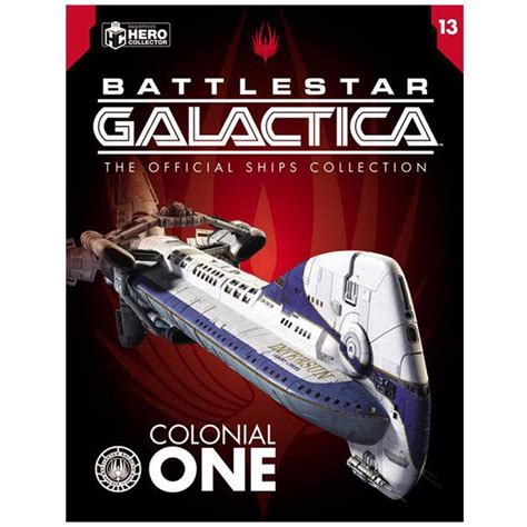 Battlestar Galactica Ships Mag 13 Colonial One Eaglemoss