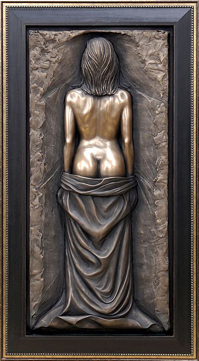 Bill Mack Brilliant Life Size Bonded Bronze Bonded Bronze Relief Sculpture