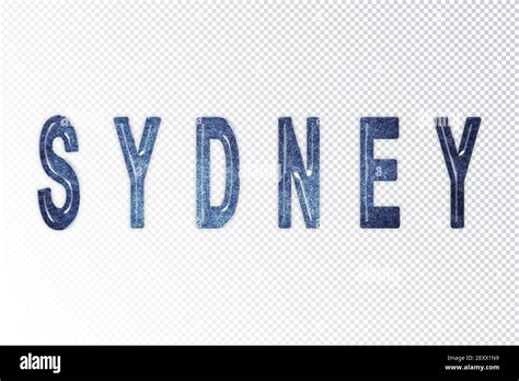 Sydney Lettering Sydney Milky Way Letters Transparent Background