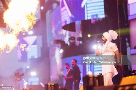 Diljit Dosanjh Performs At The Sahara Tent During The 2023 Coachella