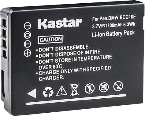 Amazon Wasabi Power Battery For Panasonic DMW BCG10 DMW BCG10E