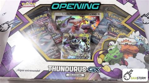 Apertura Cartas Pokemon Colecci N Thundurus Gx Youtube