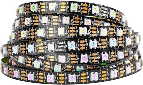 Millimètre coup Dépression nerveuse rgb ws2812 led trou de soufflage Un