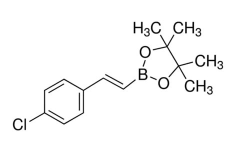 Trans Clorofenil Acido Vinileboronico Pinacol Estere G Composto