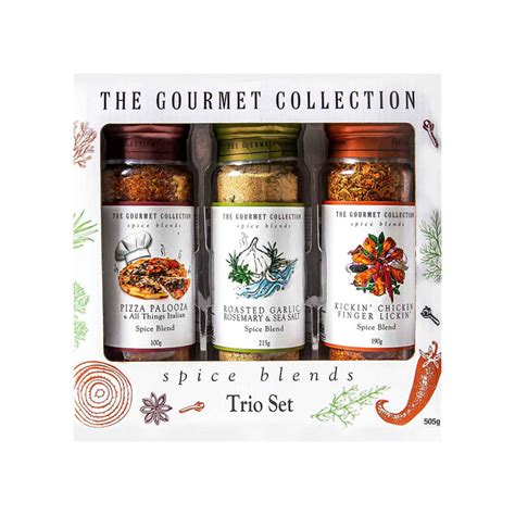 The Gourmet Collection Spice Blends Hot Shots Gourmet