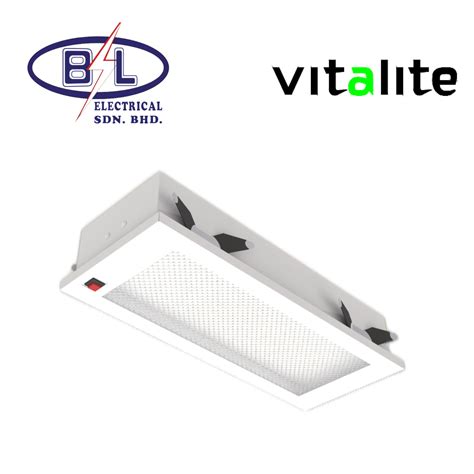 VITALITE VEL 360/R LED Emergency Light – Recessed Type | BSL Electrical Stores