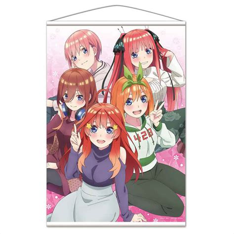 五等分の花嫁∬ B2タペストリーb[一花＆二乃＆三玖＆四葉＆五月] Amiami Jp あみあみオンライン本店