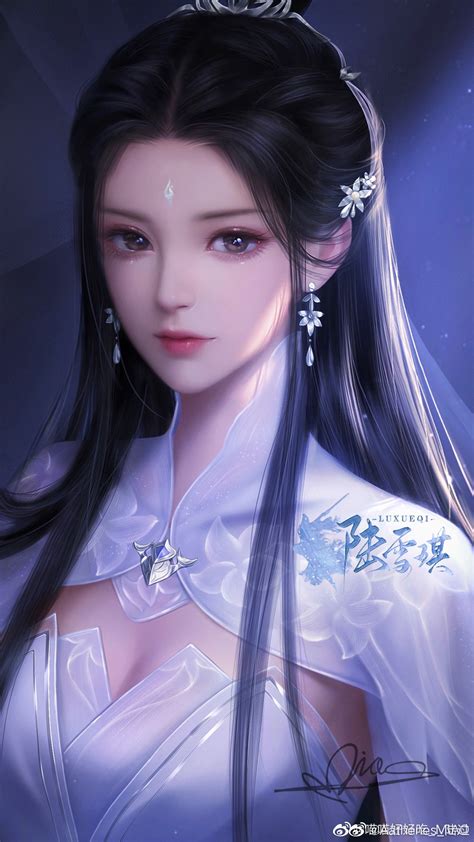 Lu Xueqi Zhu Xian Drawn By Aathenesluoguo Danbooru