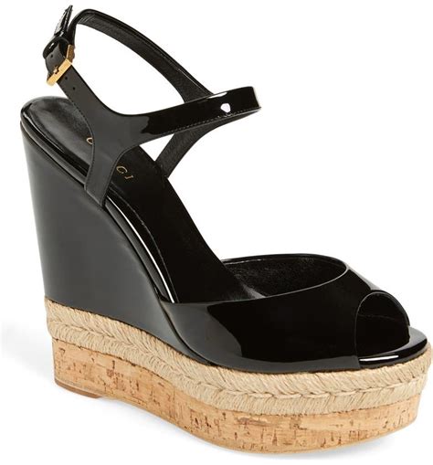 Gucci Hollie Wedge Sandal Nordstrom