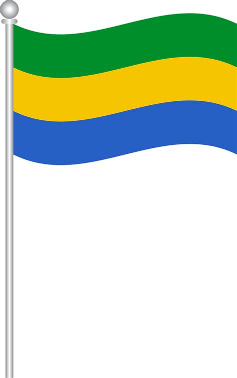 Flag of gabon,flag,gabon,world flags,free vector graphics - free image ...