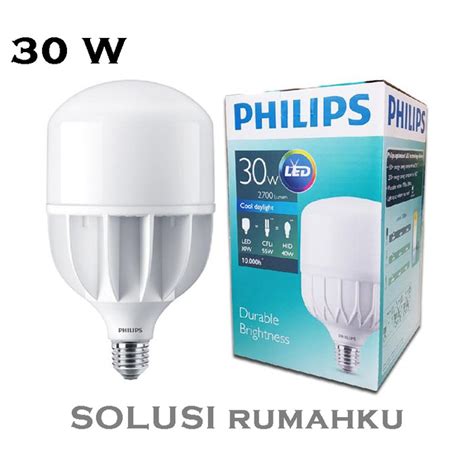 Jual Lampu Philips Led Bulb W Putih W Watt Bohlam Phillip Phillips