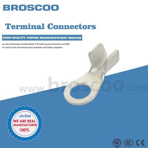 Non Insulated Naked Circular Rnb Copper Ring Terminals Terminal