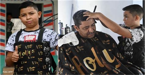 Admirable Ni O De A Os Abre Una Barber A Para Ayudar A Su Familia