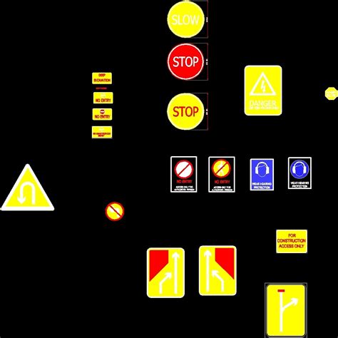 Highway Signs Dwg Block For Autocad Designs Cad