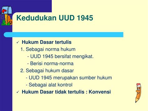 Bagaimana Kedudukan Undang Undang Dasar Sebagai Norma Hukum