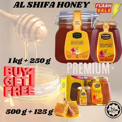 Madu Asli Al Shifa ALSHIFA NATURAL HONEY 1 Kg FREE Gift MADU