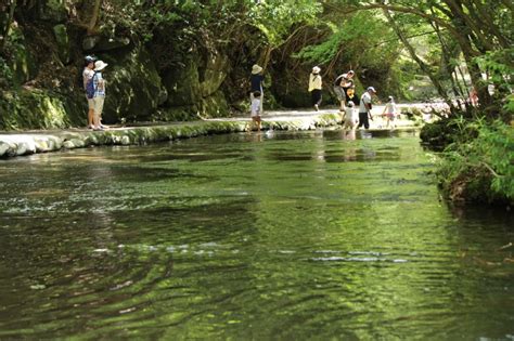 【大分】子供と水遊びしたい！「岳切渓谷（たっきりけいこく）」は子連れ家族に超おすすめ♪ まこぱぐ