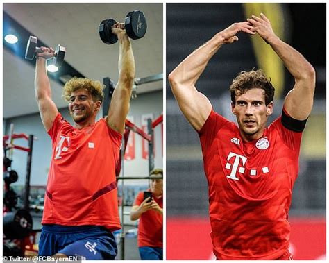 Bayern Munich Show Off Leon Goretzka S Incredible Transformation During