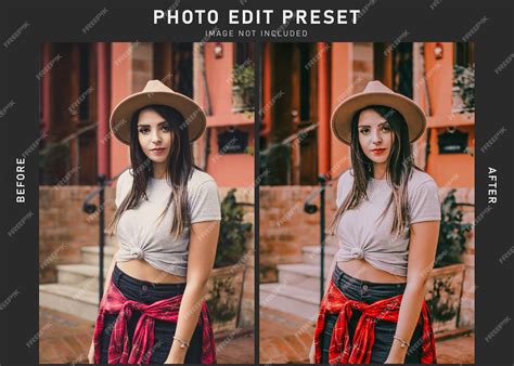 Premium Psd Amber Light Moody Photo Edit Preset With Photoshop Camera