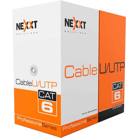 Cable Utp Cmr Nexxt Ab Nxt Cat Bobina M Azul Tecnocity Tecnocity