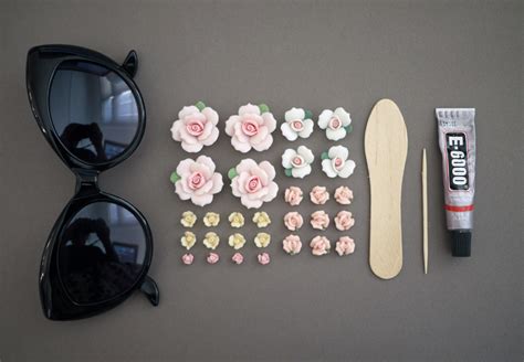 Diy Floral Sunglasses Honestly Wtf