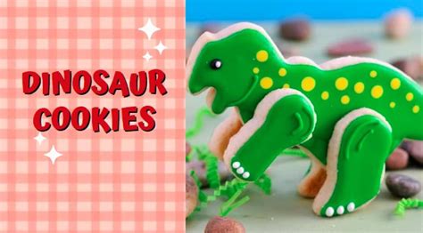 Super Yummy Dinosaur Cookies Recipe - Landofflavors