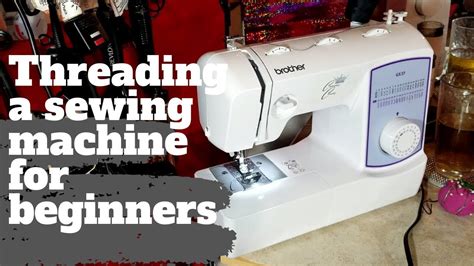 How To Thread Your Sewing Machine Detailed Beginner Friendly Youtube