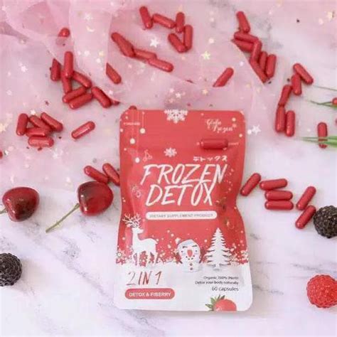 Jual Cod Aktif New Frozen Detox Capsules Original Halal