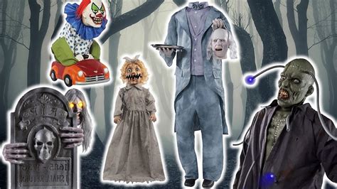 Our Spirit Halloween 2019 Animatronic Collection Youtube