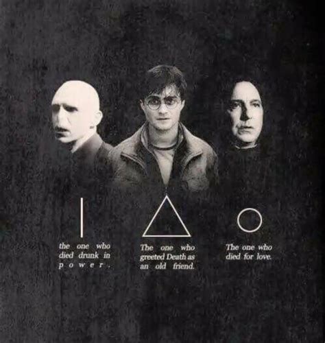 The deathly hallows : r/HarryPotterMemes