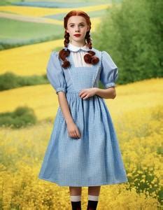 Dorothy Costume From Wizard Of Oz Face Swap Insert Your Face ID 907582