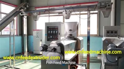 High Performance Floating And Sinking Fish Food Processing Line Catfish