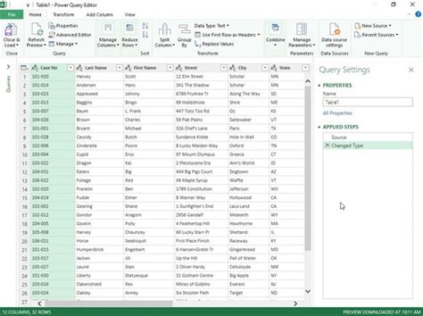 Transforming A Data Query In The Power Query Editor In Excel Dummies