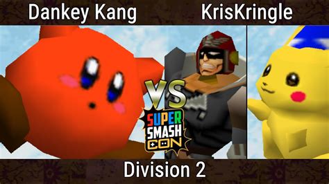 SSC 2023 Dankey Kang Kirby Vs KrisKringle Captain Falcon Pikachu