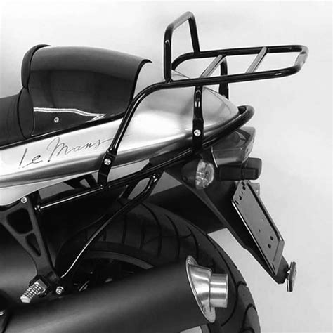 Portapacchi Nero Hepco Becker Rear Rack Per Moto Guzzi V Vari