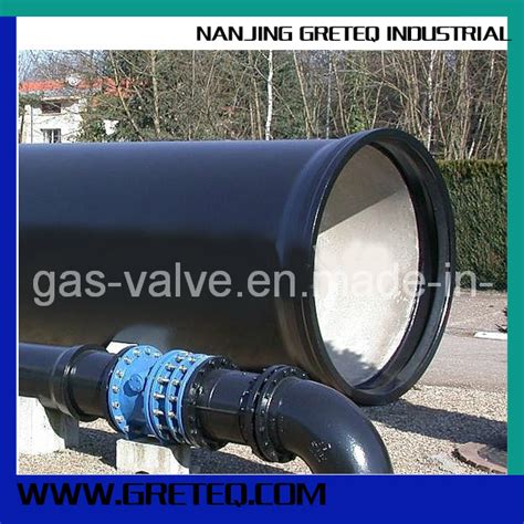 Bitumen Coating Ductile Iron Pipe With Cement Lining China Iso2531