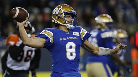 Zach Collaros named CFL Player of the Month | CTV News