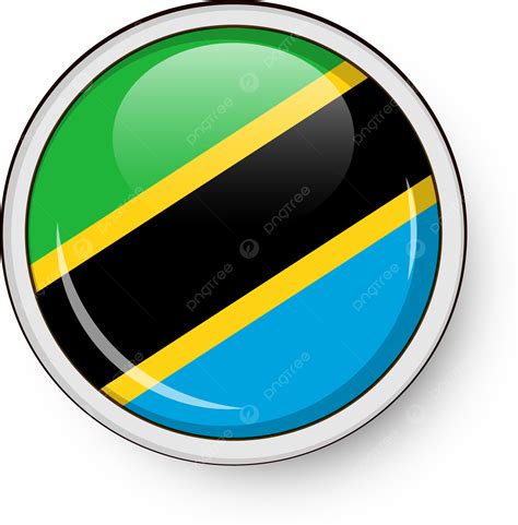 Tanzania Círculo Bandera Vector PNG Tanzania Círculo Bandera Bandera